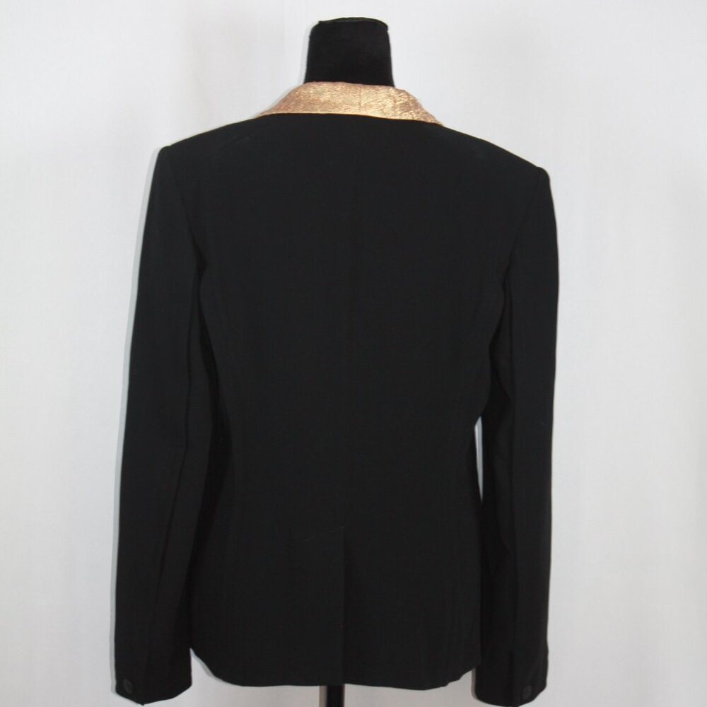 Rag & Bone Black Tuxedo Jacket With Gold Lapels S… - image 8